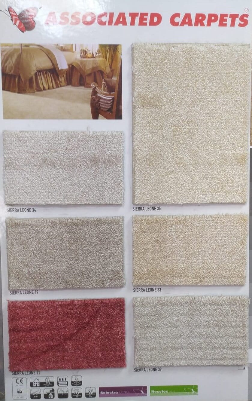 sierra leone Associated carpet halifleks duvardan duvara hali