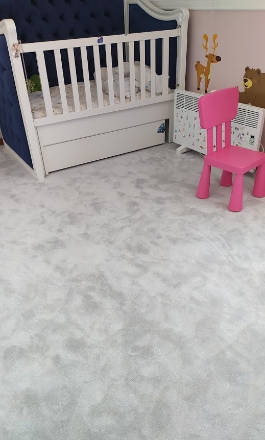 bebek odası halı zemin dösemesi gri beyaz (5)