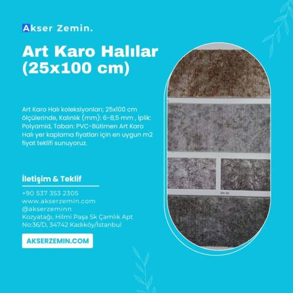 Art Karo Halılar (25×100 Cm) Art Karo Halılar (25x100 Cm)