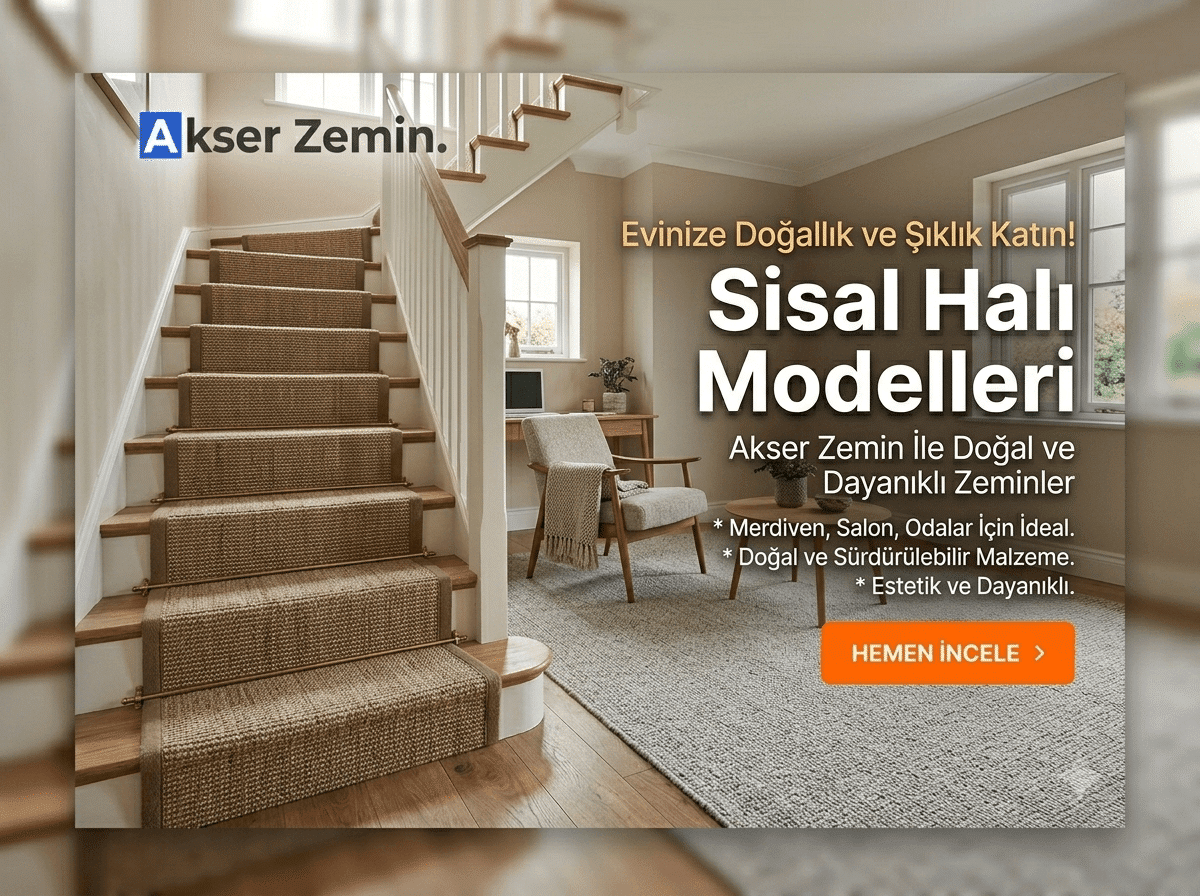Sisal Halı Modelleri Ve Sisal Halı M2 Fiyatları