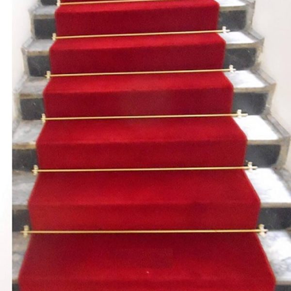 kırmızı merdiven halı döşeme akser zemin 1304
